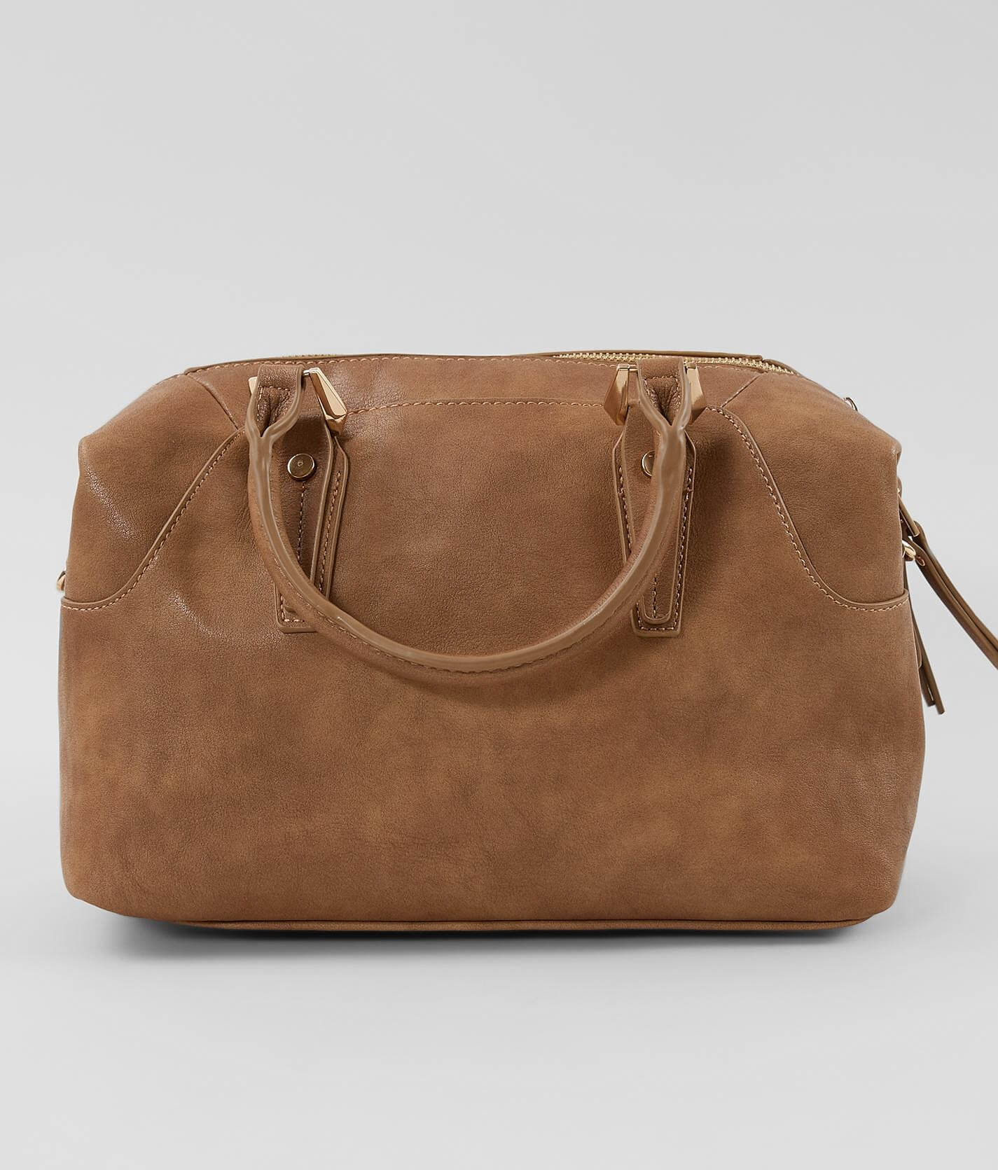 vegan leather satchel bag