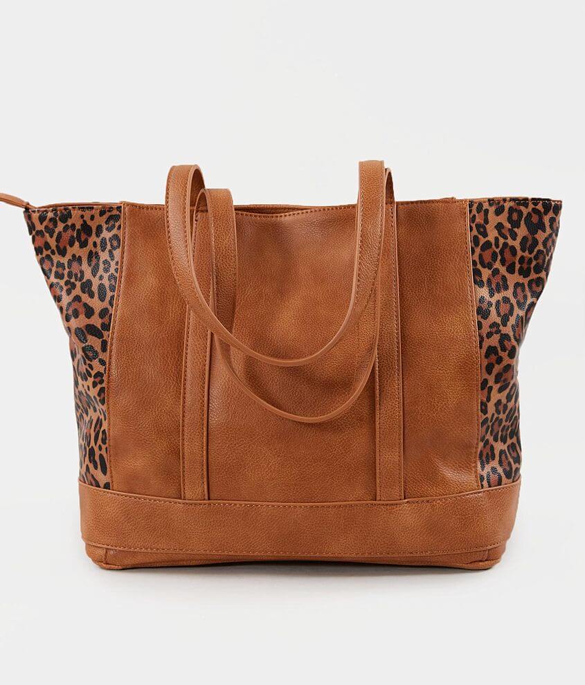 Urban Expressions Cheetah Print Tote - Women's Bags in Brown