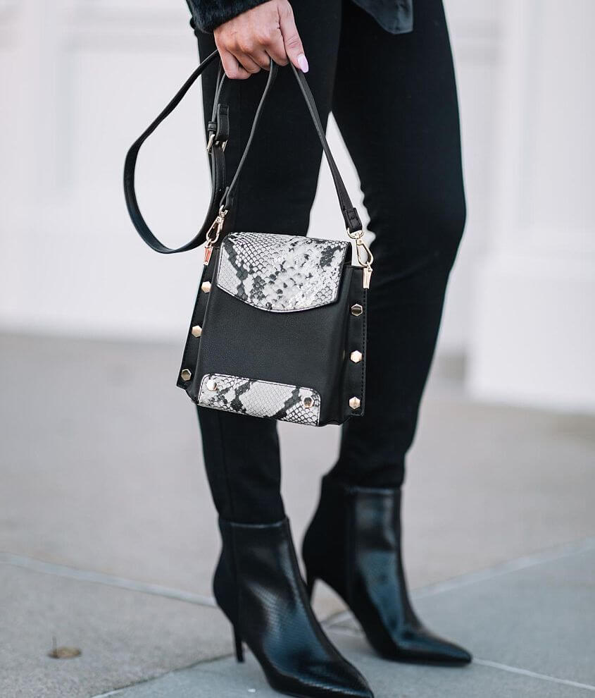 Shoulder Bag Black Snakeskin Purse This Is A Michael Kors Black