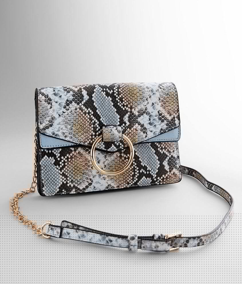 Image of Urban Expressions Snake Print Crossbody Purse