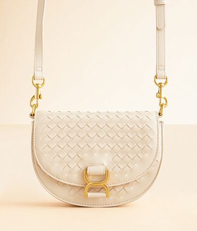 Urban Expressions Weaved Crossbody Purse front view