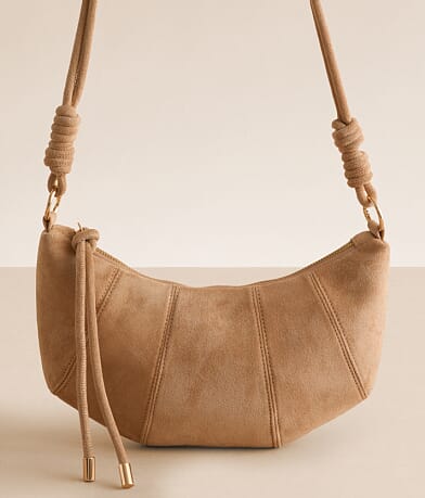 Urban Expressions Faux Suede Purse front view