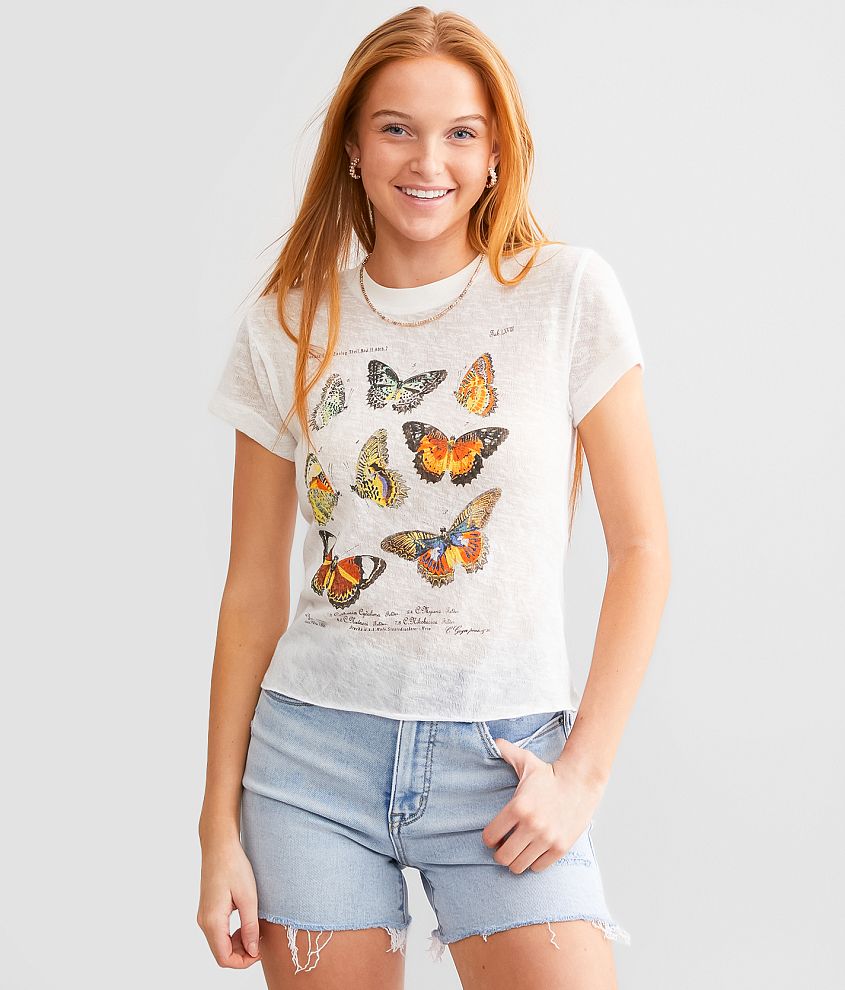 Modish Rebel Butterfly Baby T-Shirt