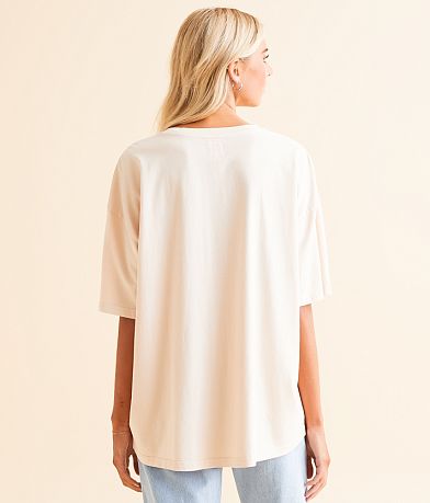 Modish Rebel Parisian Rose Skull T-Shirt BACK