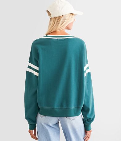 FITZ + EDDI Varsity Stripe Pullover BACK