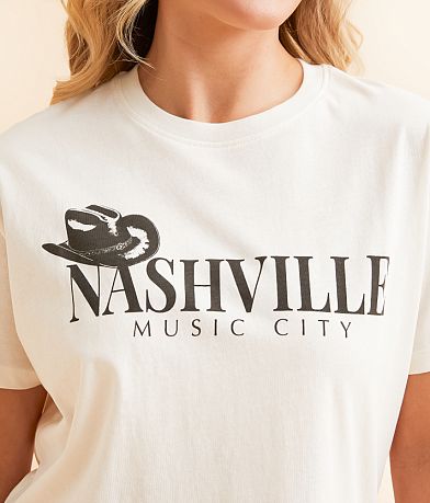 Modish Rebel Nashville Music City Boyfriend T-Shirt MISC_DETAIL_1