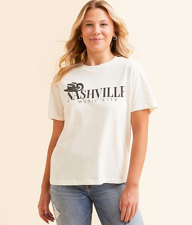 Modish Rebel Nashville Music City Boyfriend T-Shirt FULL_RIGHT_SIDE