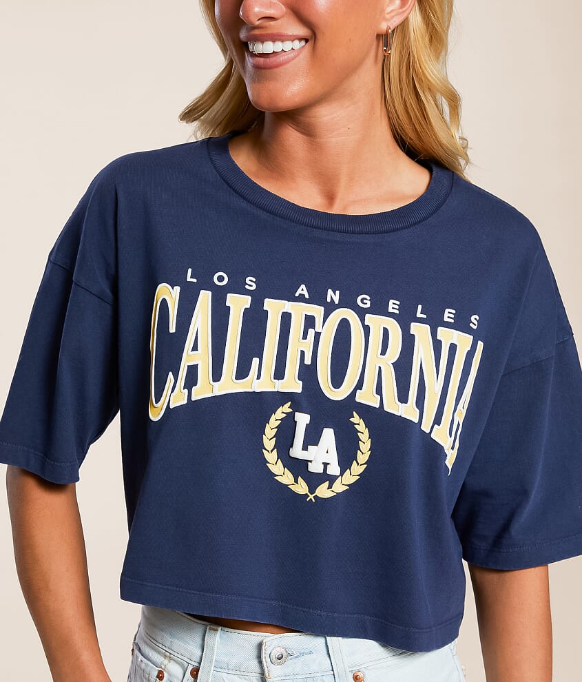 LA California Cropped T-Shirt