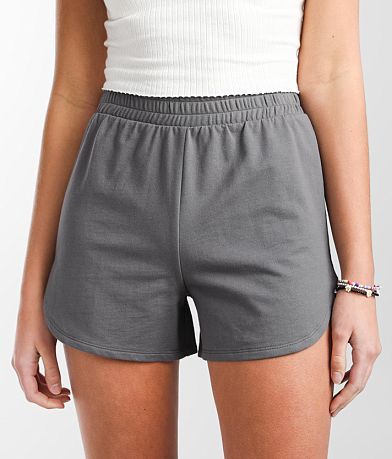 FITZ + EDDI Lace Trim Biker Short - Women's Shorts in Black