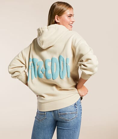 FITZ + EDDI With Love Hooded Sweatshirt front view