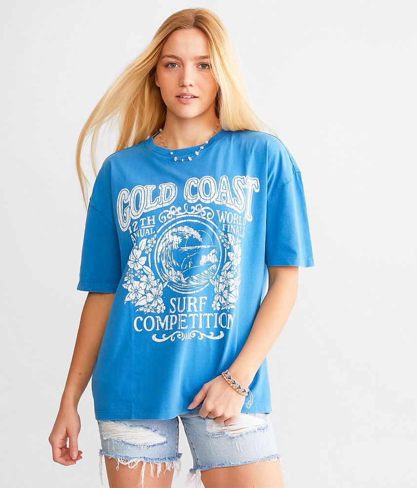 Modish Rebel Gold Coast Surf Competition T-Shirt - Women's T-Shirts in ...