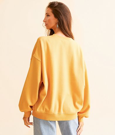 Modish Rebel Giddy Up Oversized Pullover BACK