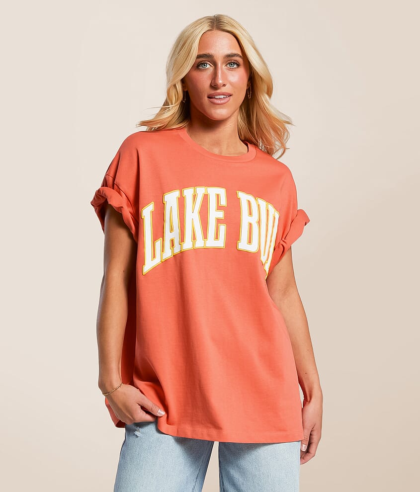 Lake Bum Oversized T-Shirt - thumbnail 2