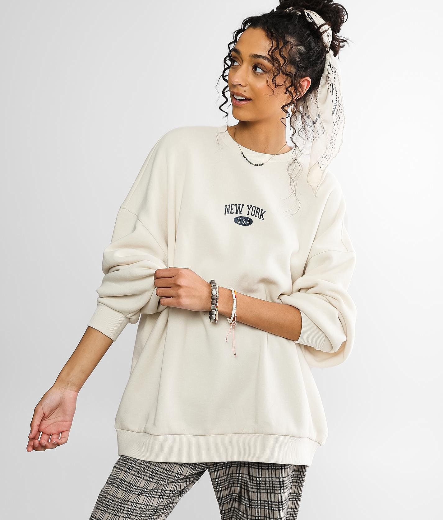 FITZ + EDDI New York Pullover - One Size - Women's Sweatshirts in 