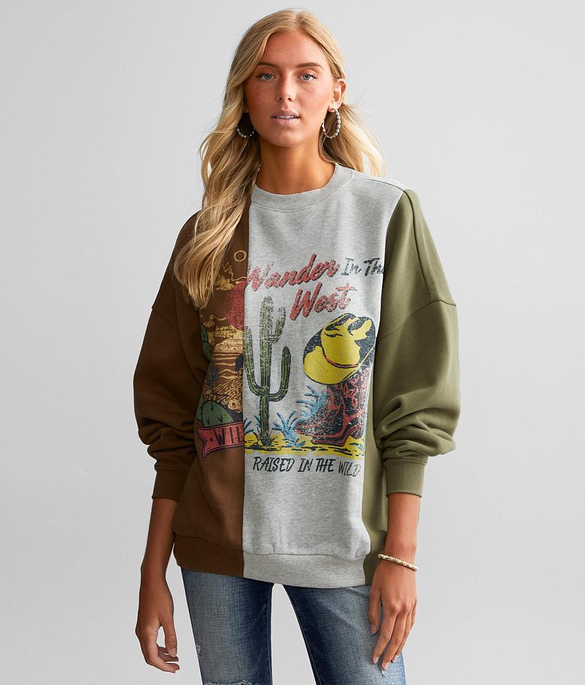 Western sweatshirts for women hot sale