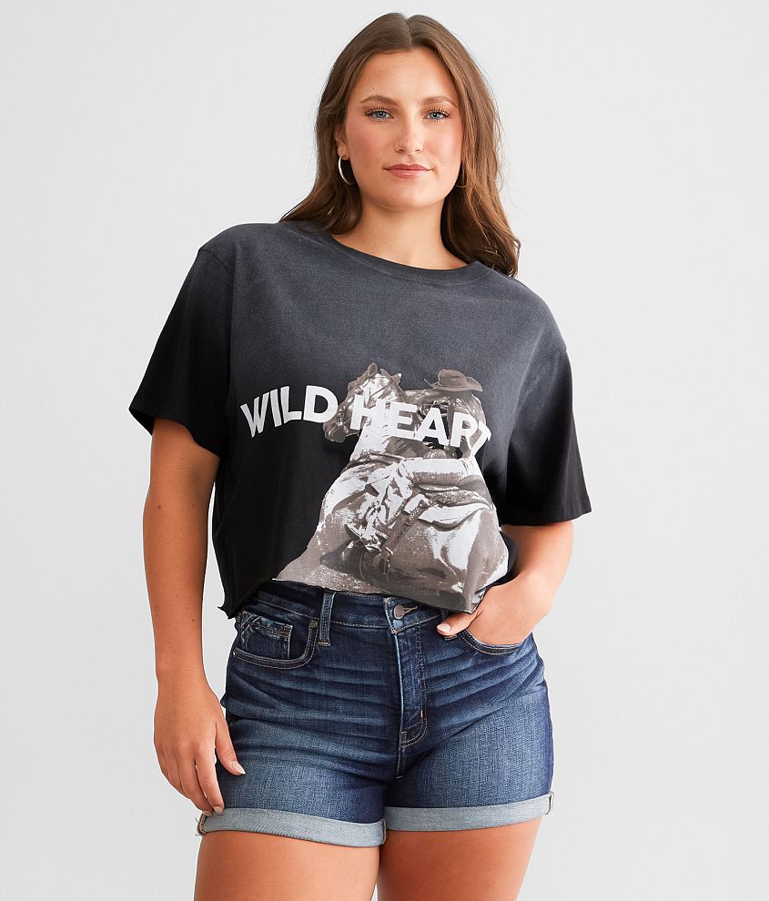 Modish Rebel Wild Heart T-Shirt front view