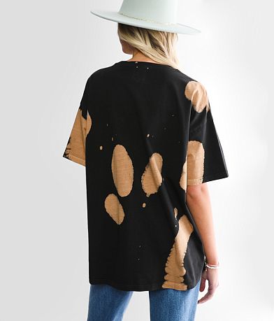 Modish Rebel Oversized World Tour T-Shirt back view