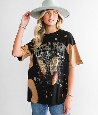 Modish Rebel Oversized World Tour T-Shirt full right side view