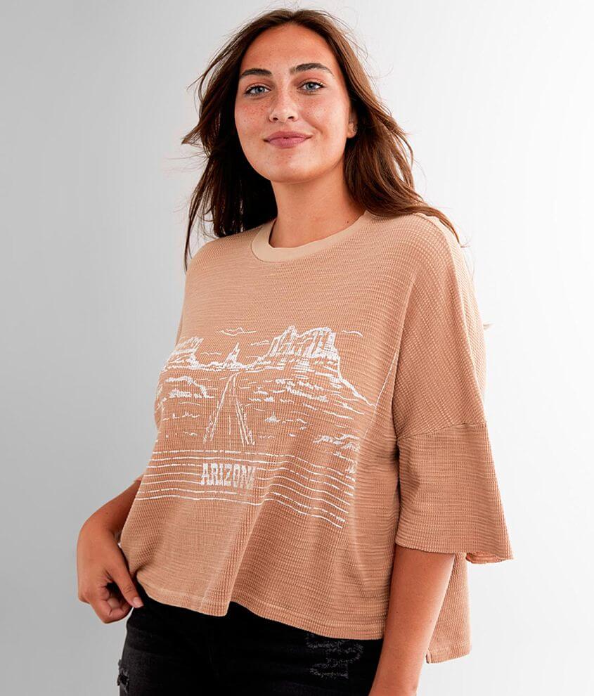 Image of Modish Rebel Arizona Waffle Top