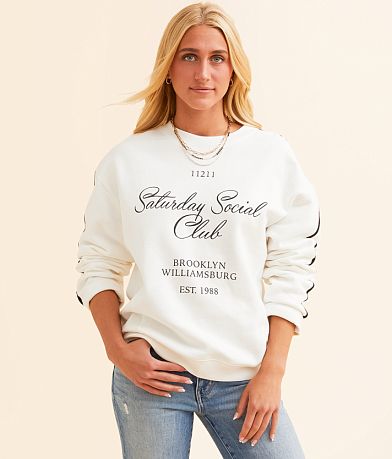 Modish Rebel Saturday Social Pullover front view