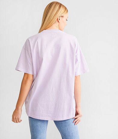 Modish Rebel Venice Beach Club Oversized T-Shirt BACK
