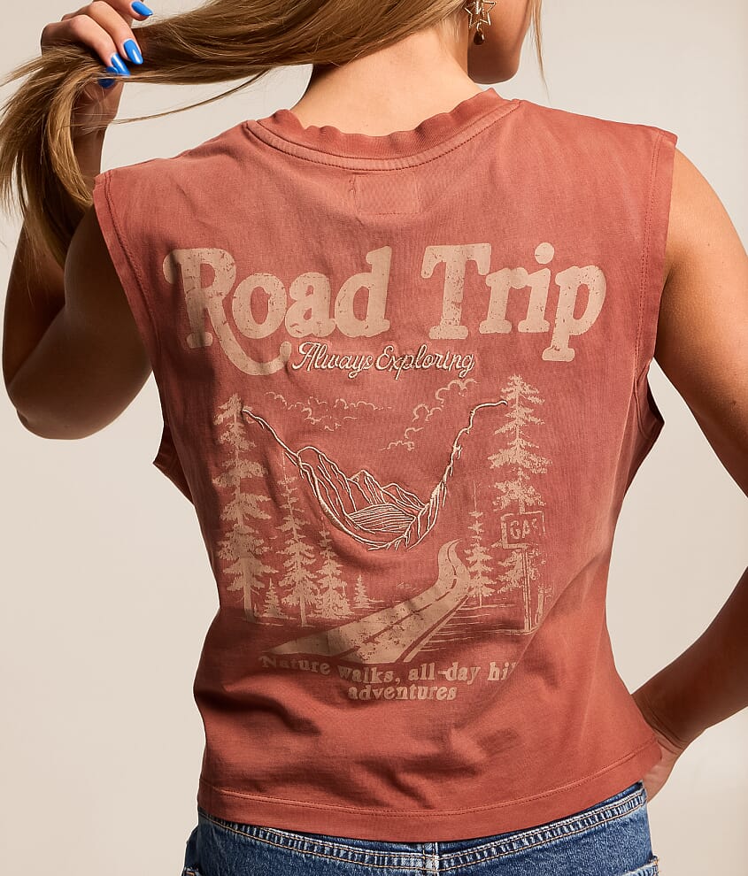 Road Trip Always Exploring Tank Top - thumbnail 3