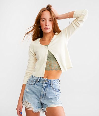 FITZ + EDDI Waffle Knit Top front view
