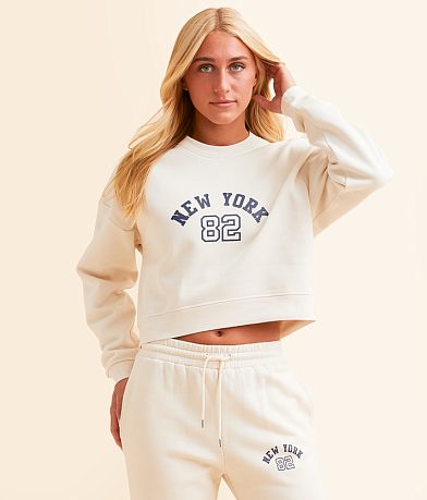 FITZ + EDDI New York Cropped Pullover front view