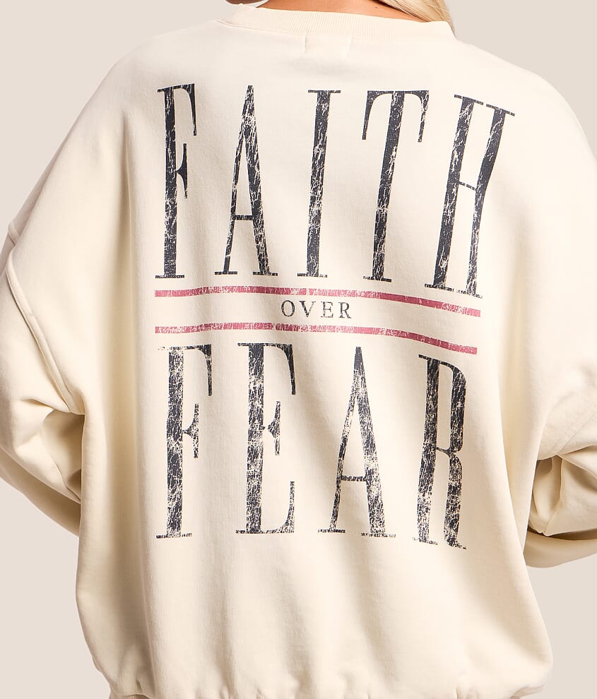 Faith Over Fear Pullover - thumbnail 3