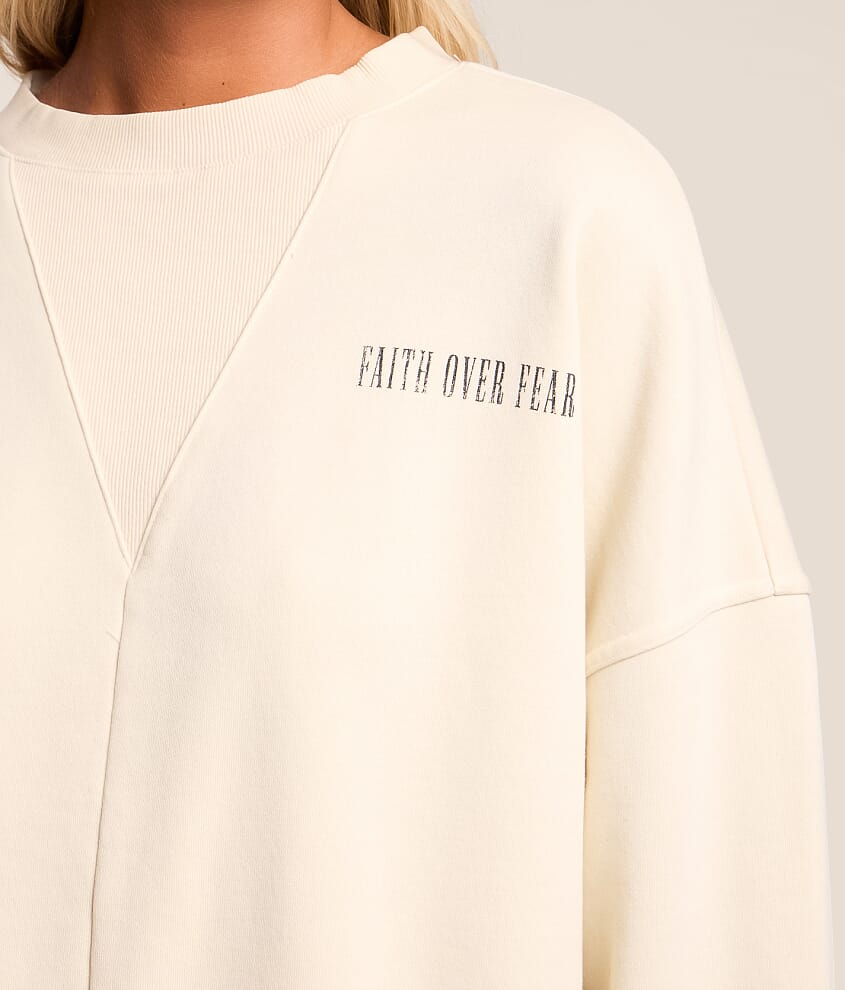 Faith Over Fear Pullover - thumbnail 4