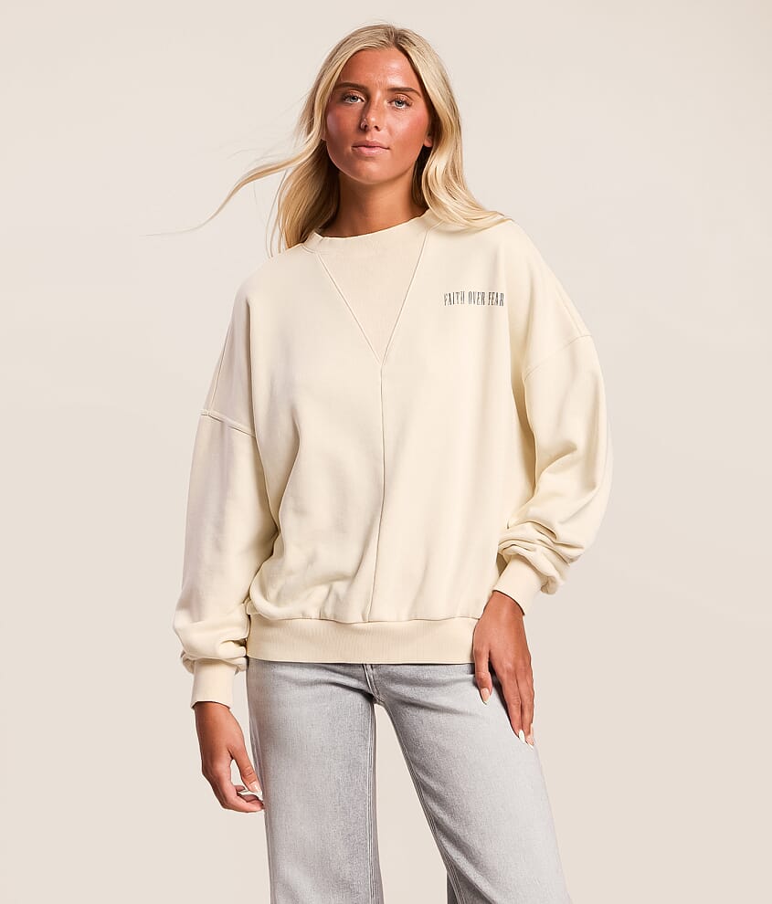 Faith Over Fear Pullover - thumbnail 2