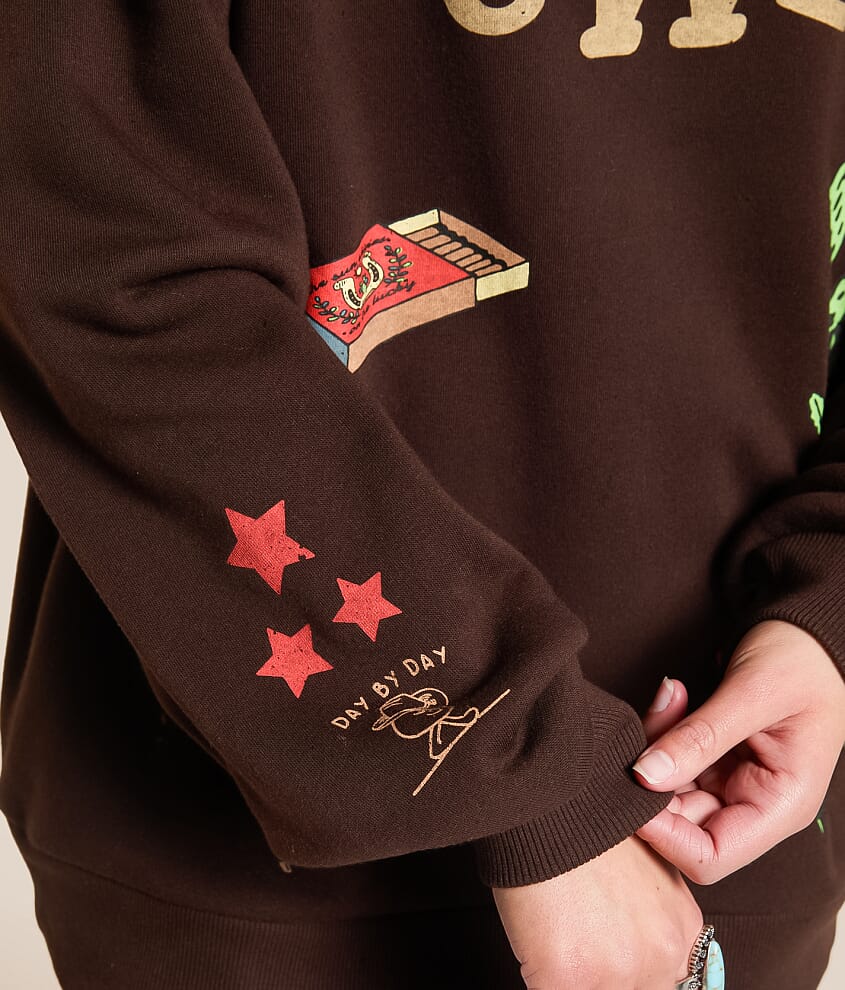 Howdy Tattoo Oversized Pullover - thumbnail 5