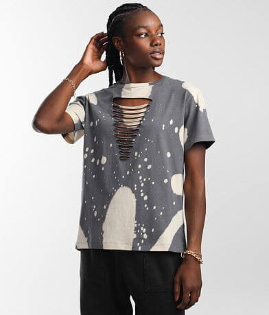 Gilded Intent Bleach Washed T-Shirt FULL_RIGHT_SIDE