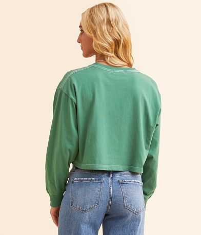 FITZ + EDDI West Coast Boxy Cropped T-Shirt back view