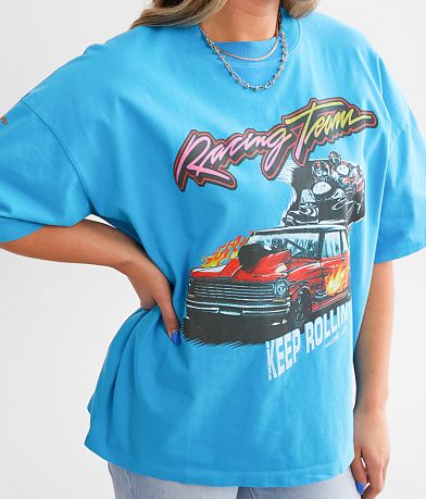 Modish Rebel Racing Team T-Shirt misc detail 1 view