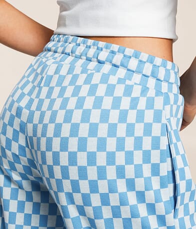 Modish Rebel Checkered Pant back pocket view