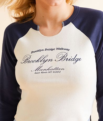 FITZ + EDDI Brooklyn Bridge Cropped Raglan T-Shirt MISC_DETAIL_1