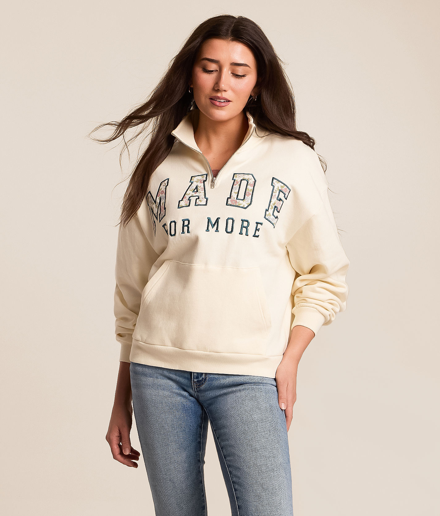 Modish Rebel Made For More Oversized Pullover - Women's