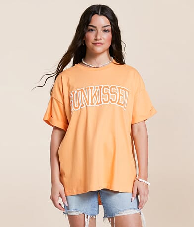 Modish Rebel Sunkissed Oversized T-Shirt front view