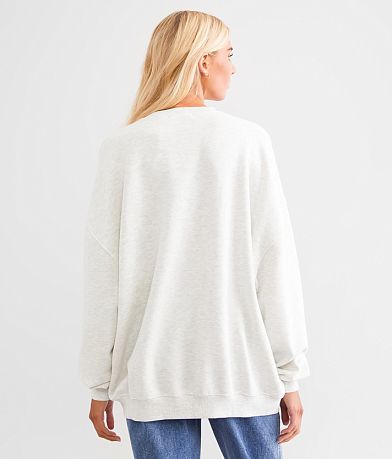 Modish Rebel Benchwarmers Football Oversized Pullover back view