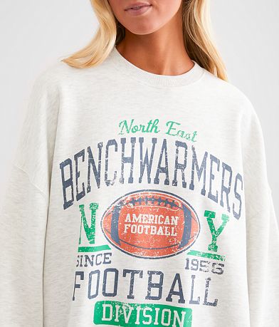 Modish Rebel Benchwarmers Football Oversized Pullover misc detail 1 view