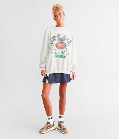 Modish Rebel Benchwarmers Football Oversized Pullover misc detail 2 view