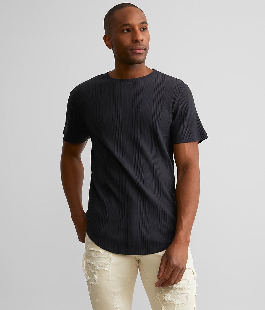 Nova Industries Ribbed T-Shirt front view