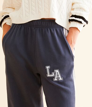 FITZ + EDDI LA Varsity Washed Sweatpant misc detail 1 view