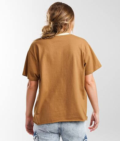 Gilded Intent Vertically Pieced T-Shirt BACK