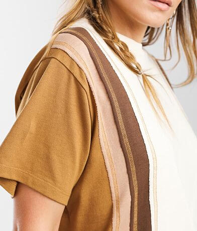 Gilded Intent Vertically Pieced T-Shirt MISC_DETAIL_1
