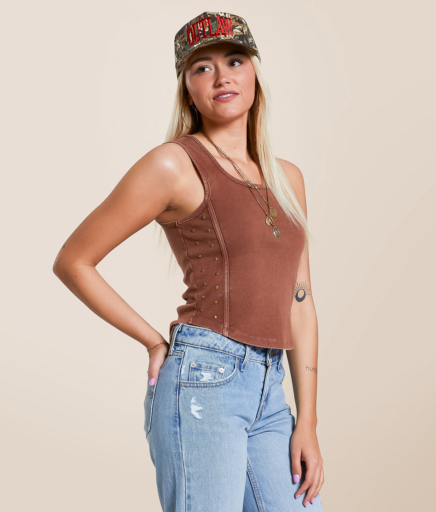 トップス melt the lady check mellow tops Melt the Lady Check Mellow BK×BK Setup