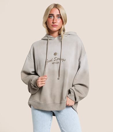 Modish Rebel This Must Be The Place Hooded Sweatshirt front view