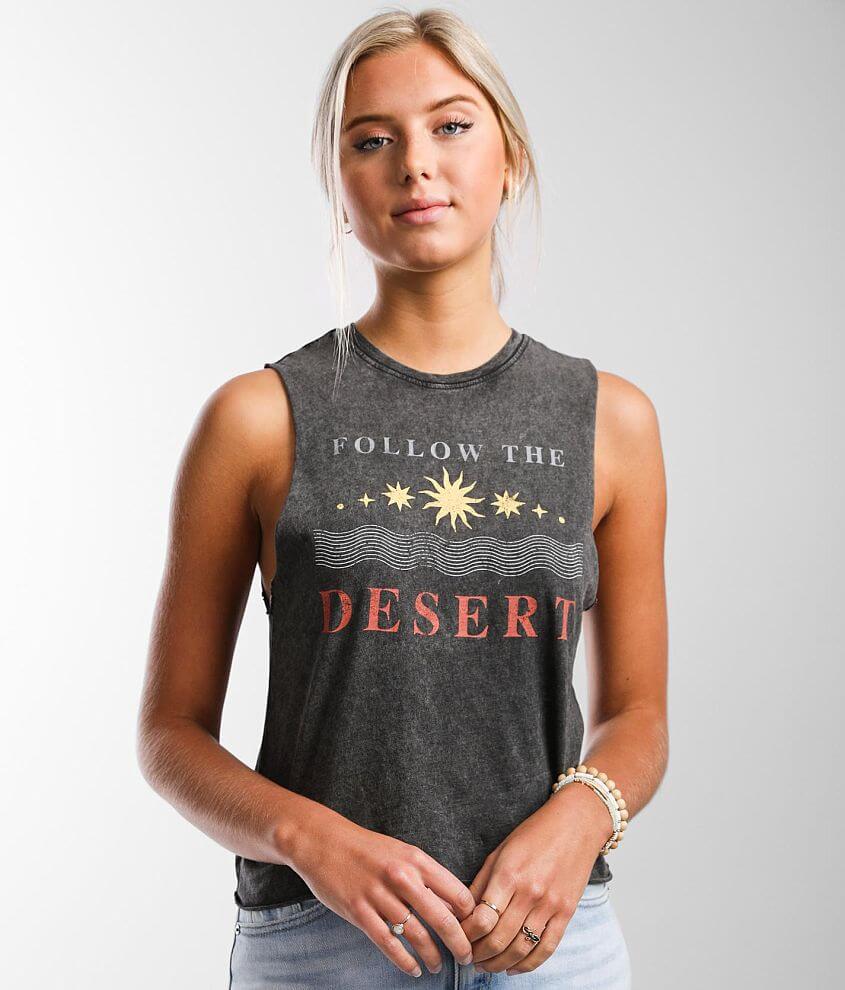 Modish Rebel Follow The Desert Tank Top front view