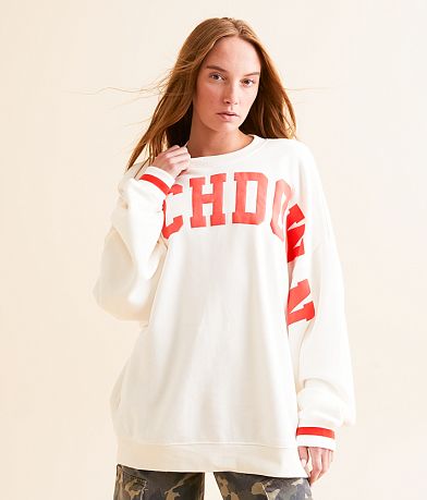 DH Apparel Touchdown Oversized Pullover front view